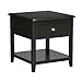 Signature Design by Ashley Carlyle Rectangular End Table Almost Black
