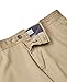 IZOD Men's Saltwater Flat Front Short, True Cedarwood Khaki, 38W