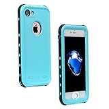 Nexgadget iPhone 7 Waterproof Case, PRO Series Drop-proof Dirtproof Snow-proof Protective Case Underwater IP68 Waterproof Case for iPhone 7 cover 4.7 Inch (blue)