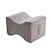 sheltin Memory Foam Knee Pillow for Sciatica Relief,Leg Pain,Back Pain,Pregnancy,Hip and Joint Pain - Leg Positioner Pillows Wedge Contour