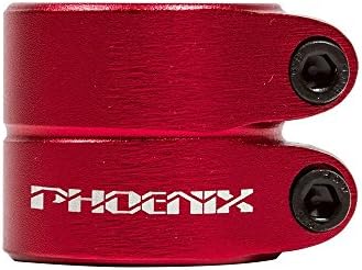 Phoenix Pro Scooter Smooth Double Clamp (Red )