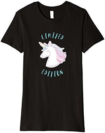 Womens Limited Edition Unicorn Party T-shirt XL Black