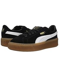 PUMA tenis de gamuza de moda con plataforma para mujer