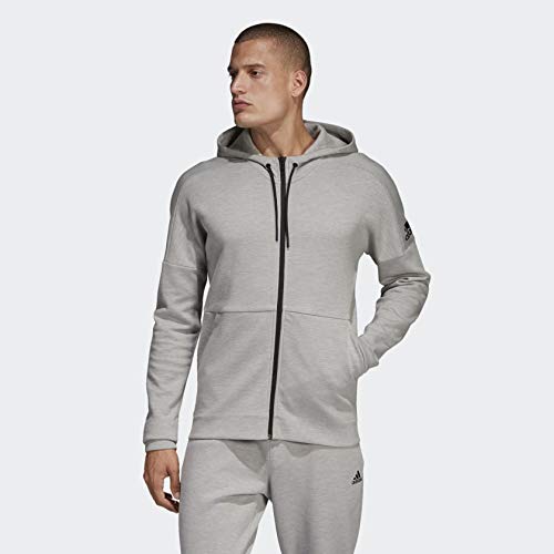 adidas stadium id relaxed zip hoodie