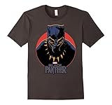 Marvel Black Panther Movie Retro Circle Portrait T-Shirt