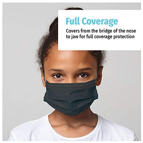 HoMedics Small Disposable 3Layer Face Mask, Elastic EarLoop, 3Ply