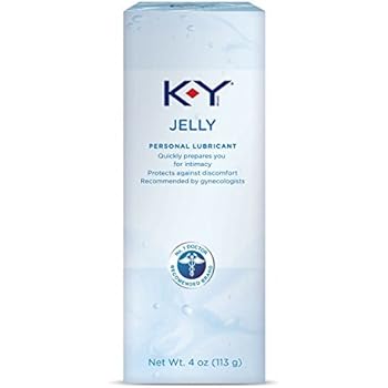 K-Y Jelly Personal Lubricant, 4 Oz Pack of 3