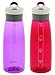 Contigo Autoseal Grace Water Bottle, 32-Ounce, Radiant Orchid & Sangria (2 Pack)