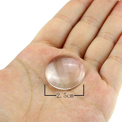 4 Acmer+Transparent+cabochons+cabochon+Non+calibrated