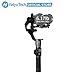 FeiyuTech Official AK2000 Gimbal 3-Axis Handheld Stabilizer for DSLR/Mirrorless Camera for Sony a9 a7III a7RIII Canon M50 EOS 6D Mark II EOS 200D II Pan - asonic GH4 GH5 Nikon Payload 2.8KG/6.17lb