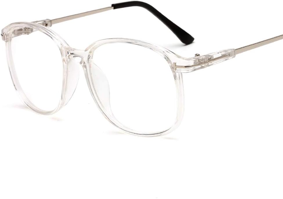 Rongchy Mens Myopia Glasses Womens Oversize Frame Shortsighted Eyeglasses -0.50 to -6.00 ***Please Kindly Note These are not Reading Glasses***