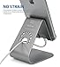 Spinido Aluminum Phone Dock Stand for All iPhones and Smartphones - Space Gray