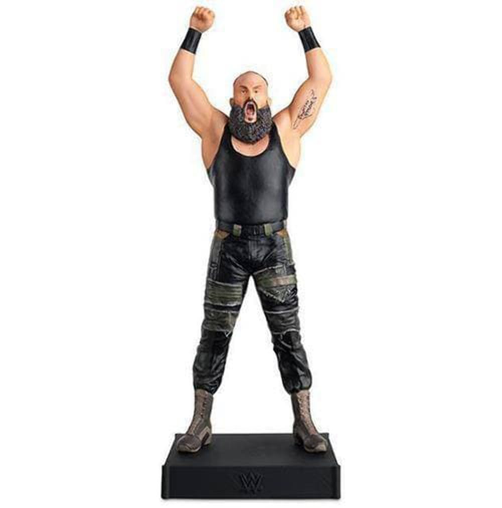 WWE Championship - WWE Braun Strowman Magazine & Statue - WWE Championship Figurine Collection by Eaglemoss Collections