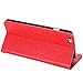 iPhone 6 Plus Case, LK [Stand Feature] iPhone 6 Plus Wallet Case, PU Leather Case Flip Cover + Screen Protector & Stylus for iPhone 6 Plus (Red)