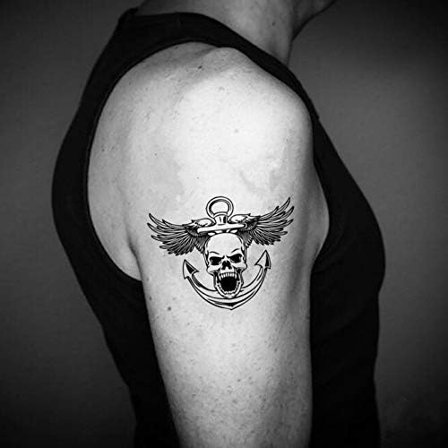 US Navy Temporary Fake Tattoo Sticker (Set of 2) - TOODTATTOO.COM