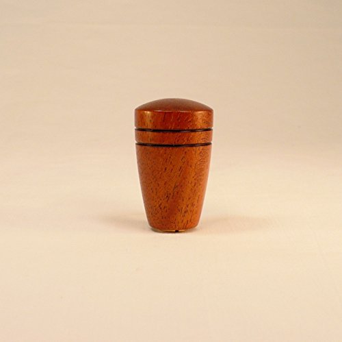 Lamp Finial, Mahogany, Dome Pattern 1