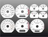 1999-2004 Ford Mustang White Face Gauges