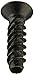 Small Parts 0408LTFB Steel Thread Rolling Screw for Plastic, Black Oxide Finish, 82 Degree Flat Head, Star Drive, #4-20 Thread Size, 1/2