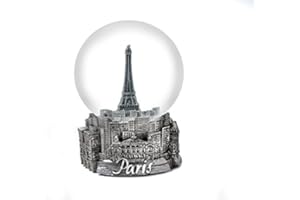 ZIZO Paris France Eiffel Tower MINI Snow Globe 45mm - Great Gift