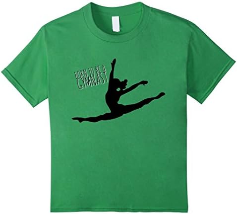 Kids Born to be a Gymnast. T-Shirt 6 Grass