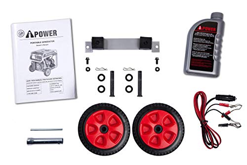 Ai Power SUA12000EC 12000-Watt Gas Powered Generator W/Electric Start (CARB/EPA), Wheel Kit Included - Thumbnail 4