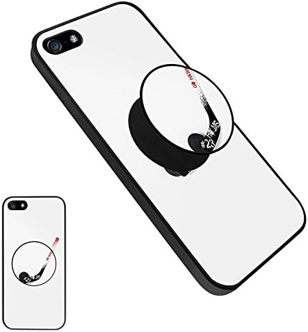 Ice Hockey Case for iPhone 5/5S/SE, Unique Soft Ultralight Slim Cover, Newest Thin Anti-Drop TPU Protective Personalized Case with Pop Mount Stand Integrative for iPhone 5s - Ice Hockey04