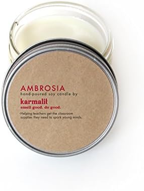 Ambrosia 4oz Soy Candle