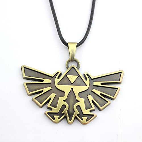 Hot game accessories Hero alliance LOL theme logo leather rope alloy necklace factory direct sale