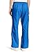 WonderWink Womens Flare Leg Cargo Medical Scrubs Pants, Royal, Small US