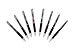 Uni-Ball Signo 207 Retractable Gel Pens, Micro Point, Black Ink, 2 Count