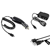 Samsung Galaxy S Epic 4G Combo Rapid Car Charger + Home Wall Charger + USB Data Charge Sync Cable for Samsung Galaxy S Epic 4G