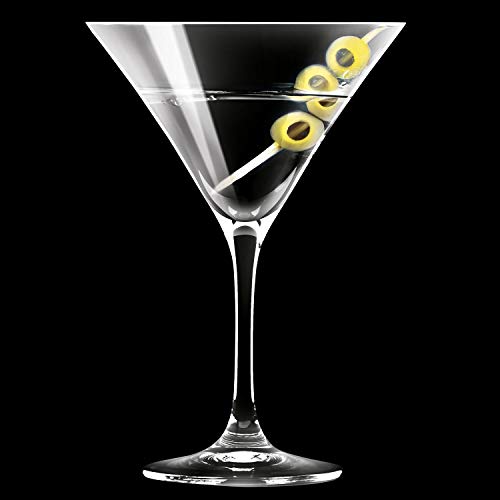 Krosno Martini-Gläser Cocktailgläser | Set von 6 | 240 ML | Avant Garde Kollektion | Perfekt für Zuhause, Restaurants und Partys | Spülmaschinenfest – Bild 7