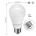 JULLISON A19 LED Light Bulb, 14W, 1500 Lumens, 100W Equivalent, 3000K Warm White, CRI80+, Non-dimmable, E26 Base, UL-Listed(4-Pack)