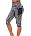 SEXYWG Women's Neoprene Sauna Slimming Pants-Gym Workout Hot Thermo Sweat Sauna Capris Leggings Shapers for Weight Loss