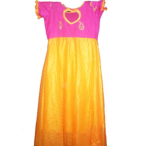 stitched long frocks