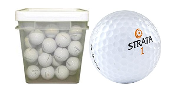 Strata Mix Assorted Recycled Golf Balls 