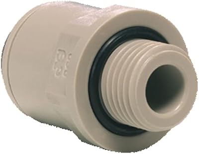John Guest 3/8 Pushfit x 3/8 BSP Male Straight Adapter PI011213S