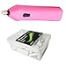 Vecoo Electric Eraser Set,Auto Eraser with 60 Eraser Refills (pink)