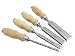 Narex (Made in Czech Republic) 4 pc set 6mm (1/4"), 12 (1/2"), 20 (3/4") , 26 (1 1/16") mm Woodworking Chisels 863010 primary