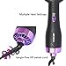 Hair Dryer Brush and Hot Air Brush, 3 in 1 One Step Hair Dryer & Volumizer with Negative Ion Curling Dryer Brush, Straightening Brush AIBOSHUO
