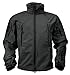Rothco Special Ops Soft Shell Jacket - Unbeatable Weather Defense and Tactical Versatility, Black, S