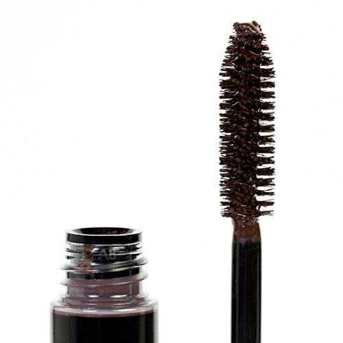 Eyebrow Gel Mascara Tint Dark Brown Eye Brow Makeup, Tinted Color Browgel Filler for Natural