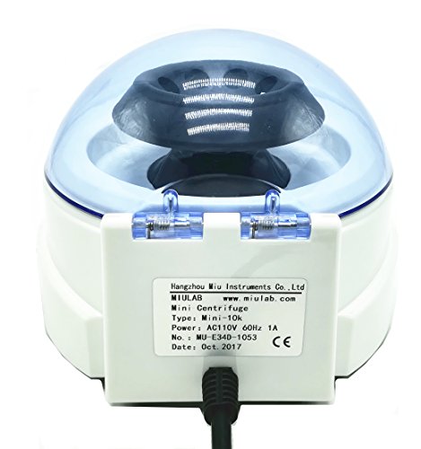 CGOLDENWALL New lab portable Mini Centrifuge machine Equipment small Centrifuge Mini-10K Speed:10000rpm