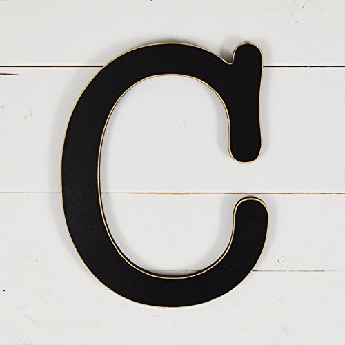 11.5" Typewriter Wall Decor Letter "C"- black