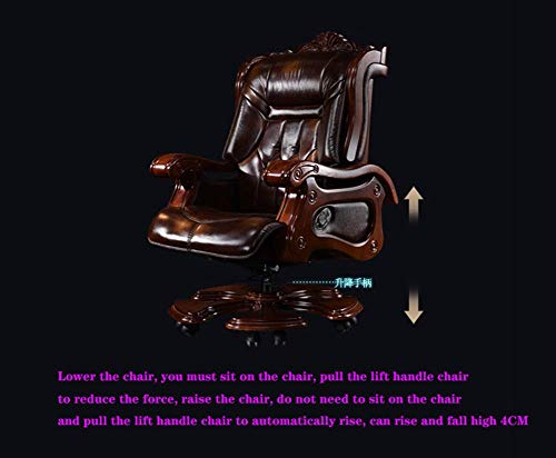 GY-C-Boss-Chair-Leather-Computer-Chair-Home-Executive-Chair-Business-145aReclining-Lifting-Massage-President-Office-Turn-Chair-Recliner-Adjustable-Seat-Height-360-Degree-Swivel-Bedroom