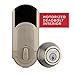 Kwikset 910 Signature Series Traditional Deadbolt featuring SmartKey Security and Home Connect Technology 99100-062 in Satin Nickel