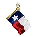 Old World Christmas Ornaments: Texas State Flag Glass Blown Ornaments for Christmas Tree (36045)