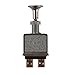 MDY Auto Toggle Switch Heavy Duty Push-Pull-On-Off Switch with 2 Position 2 Connection Terminals Rated to 75 Amps at 6-28 Volts DC fit for Headlights,Control Headlight,Turn Signal Light accessorie