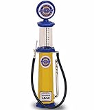 Cylinder Gas Pump Chevy, Yellow - Yatming 98642 - 1/18 scale diecast model