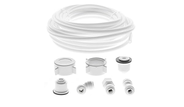 Spares2go Kit de tubería de suministro de agua + nevera conector ...